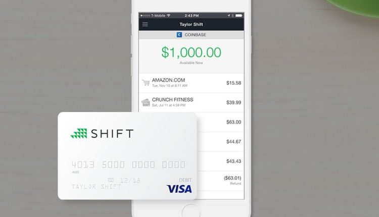 shift card for coinbase